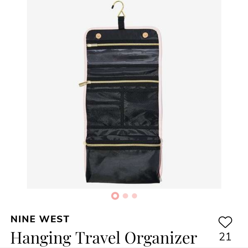 New Nine West Hanging Organizer